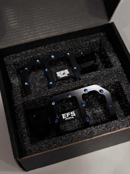 EFS wide pegs with titanium pins